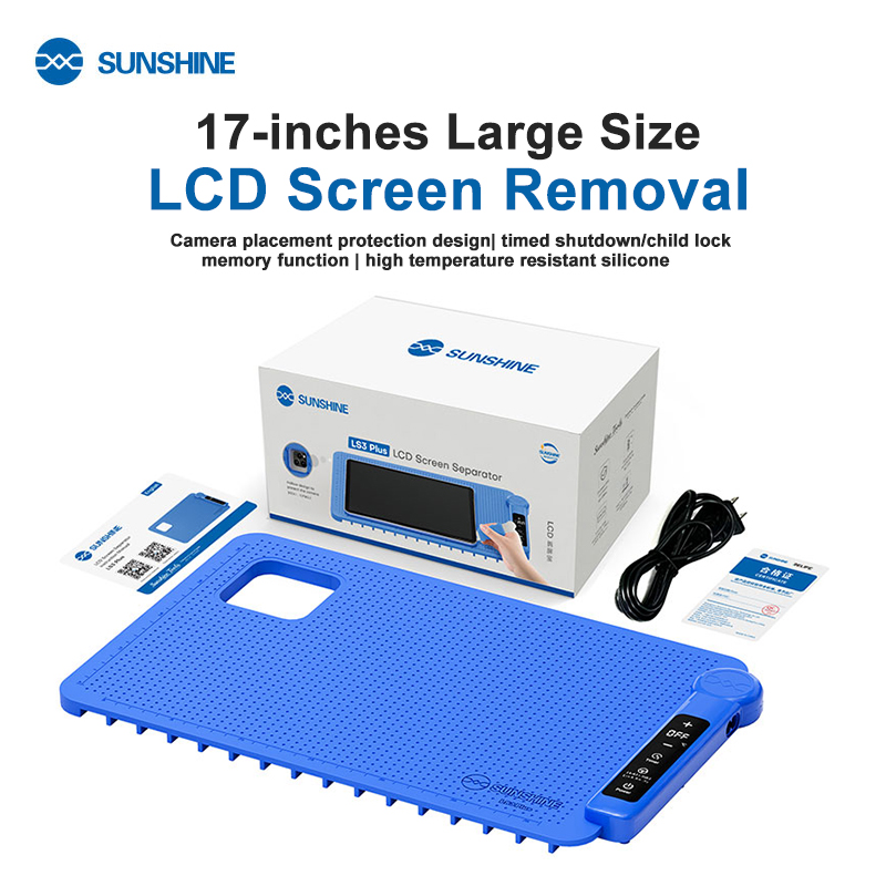Partition Screen Divider - サンシャイン LS3 プラス 17 インチ液晶画面セパレーターインテリジェントメモリ温度大型画面除去修復ツール