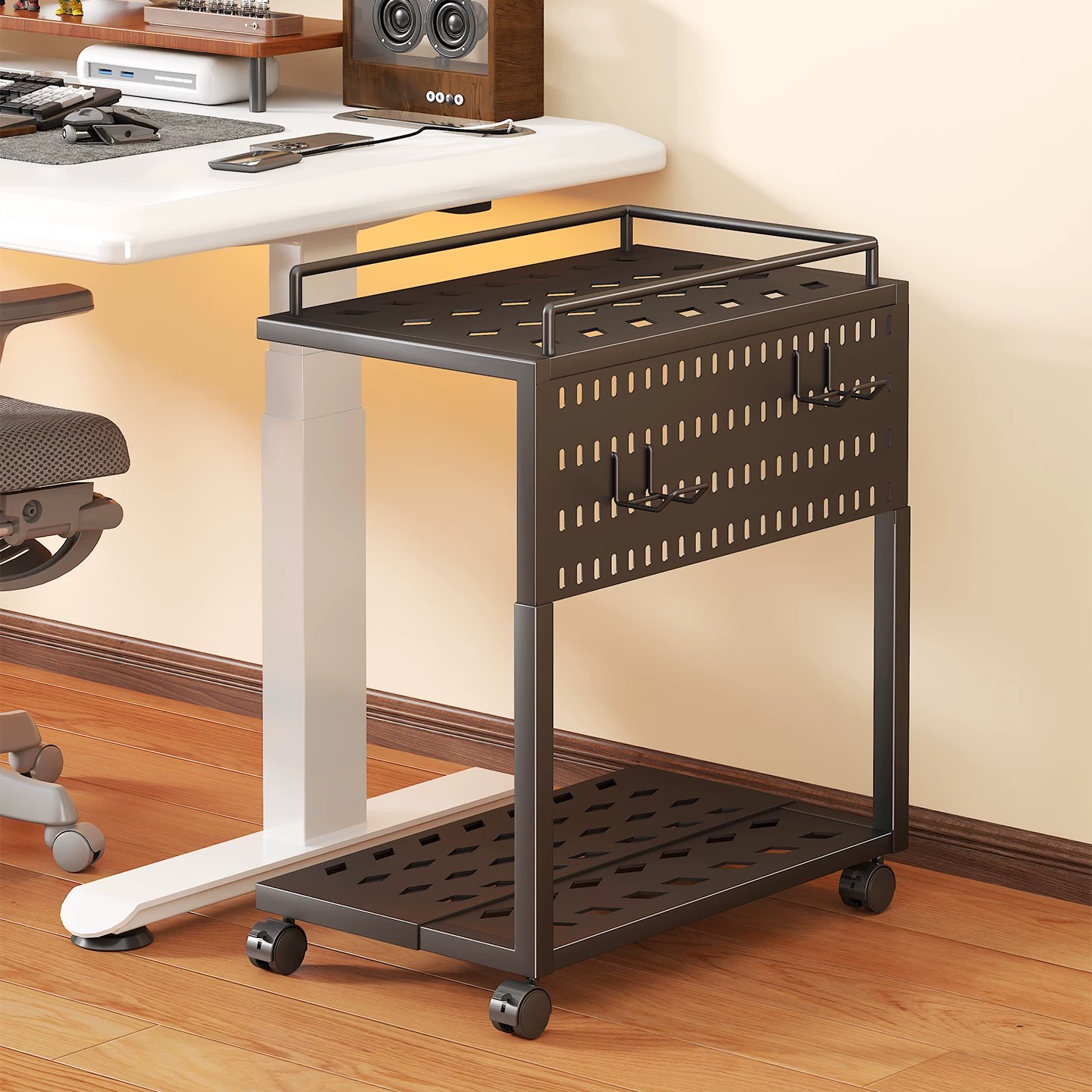 コンピューターメインホストブラケットスタンドモバイルオフィス - Office Furniture Brands のレビューと価格