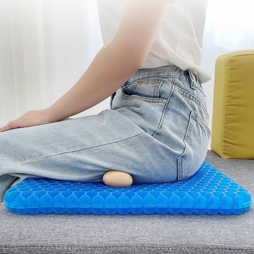 ユニバーサル冷却ジェルカーシートクッション、通気性のあるハニ - Office Chair Cushion のレビューと価格
