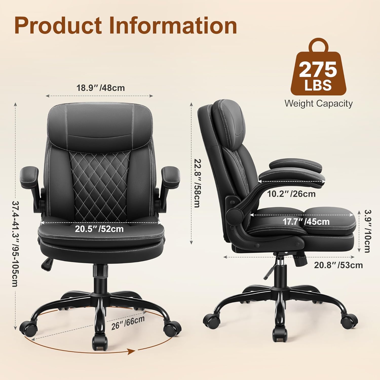 人間工学に基づいたオフィスチェア、二層クッション、フリップア - Office Chair Cushion のレビューと価格