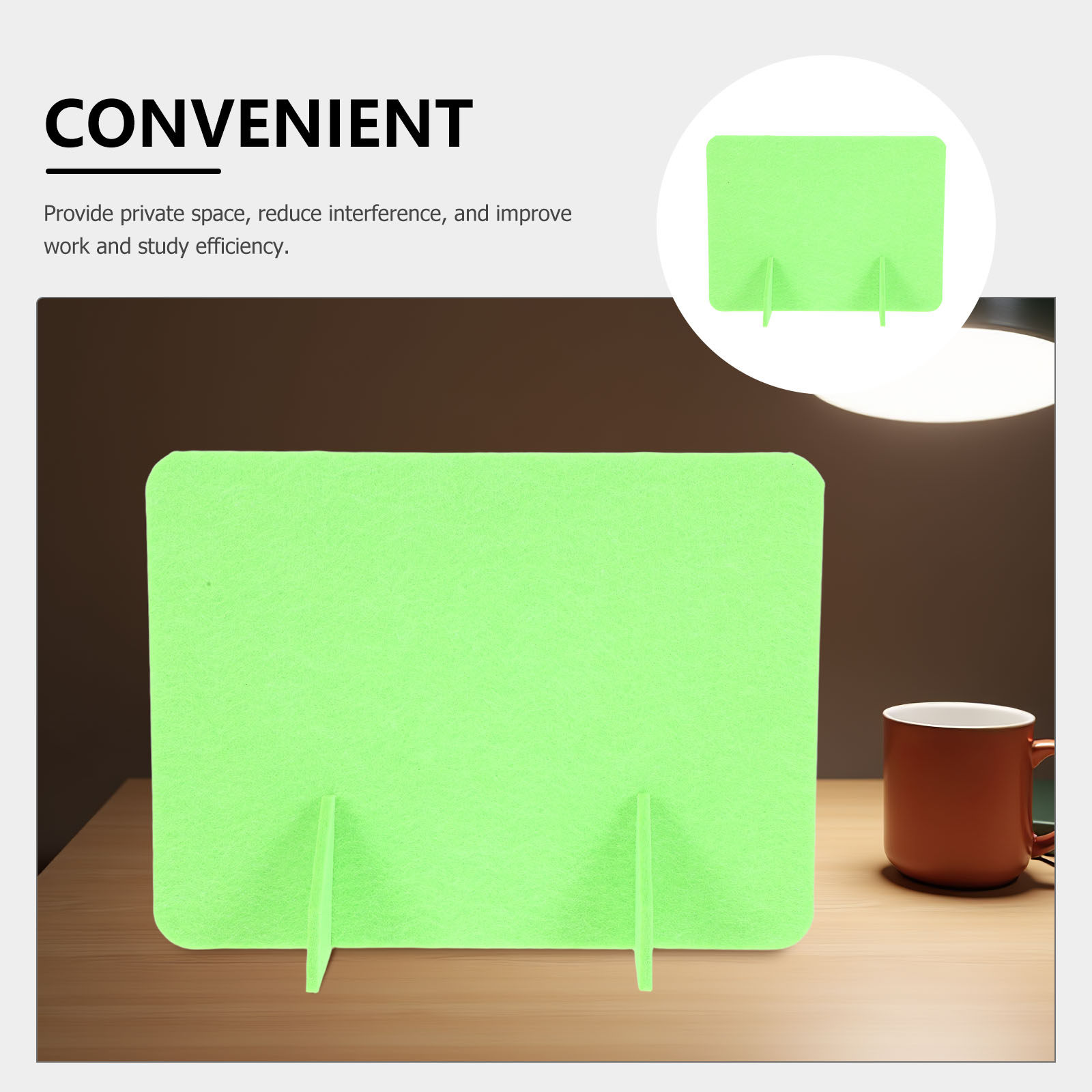 4枚セット デスク用プライバシーパネル フェルト生地製 デス - Partition Screen Divider のレビューと価格