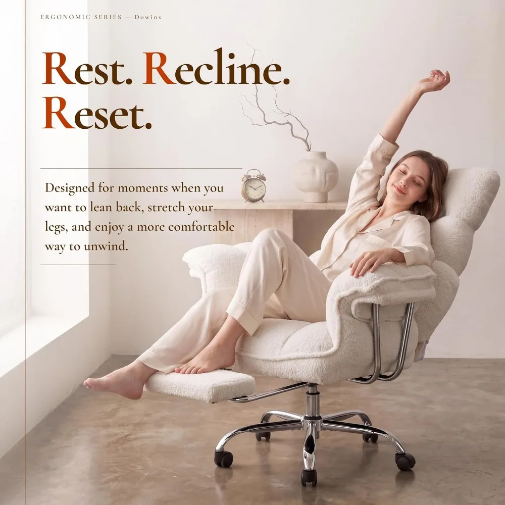 厚めのクッション、広い座面、アームレスト、フットレストを備え - Office Chair Cushion のレビューと価格