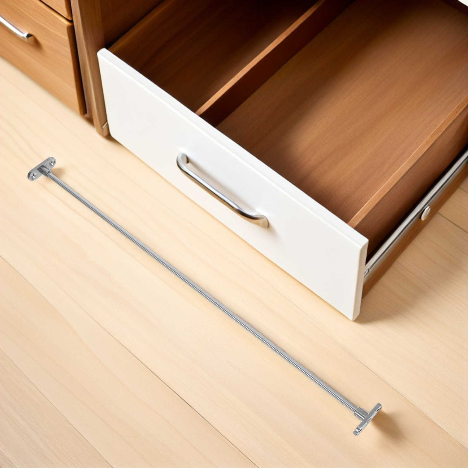 30cmのステンレス製吊り下げファイルレール。ファイルキャビ - File Cabinet のレビューと価格