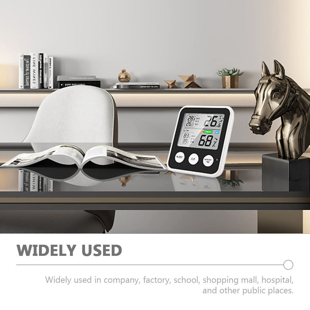 デジタル式家庭用温湿度計、コンパクトなスタンド型、屋内温度・ - Monitor Stand のレビューと価格