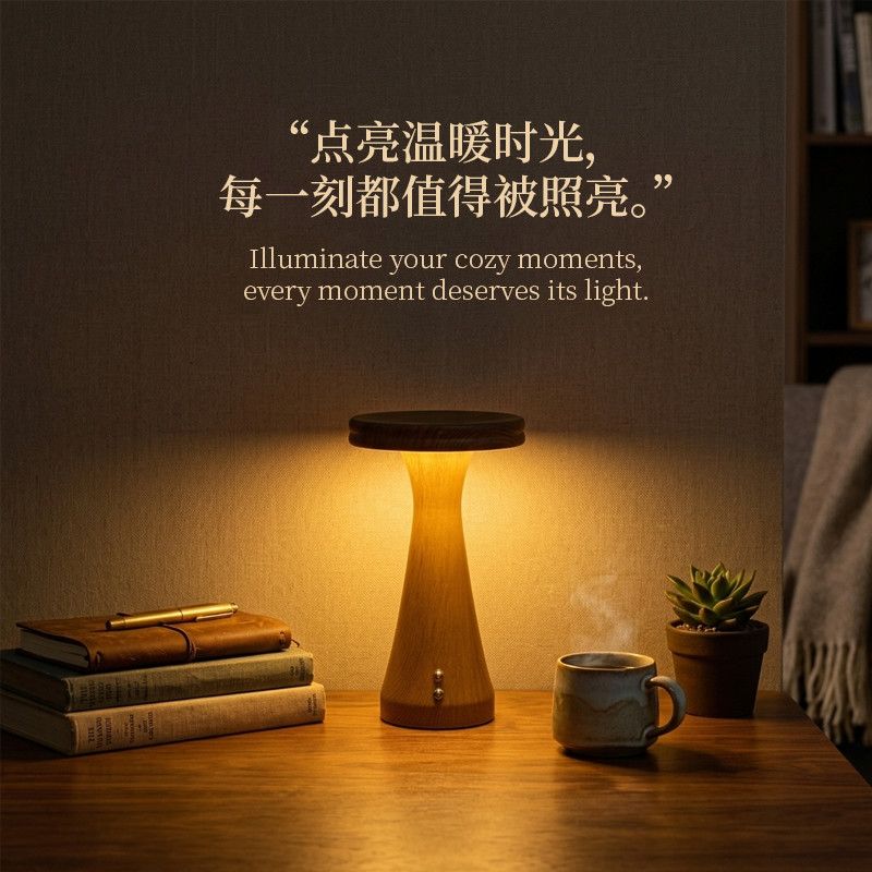 寝室用、ベッドサイドに置く装飾的なデスクランプ、充電機能付き - Desk Lamp のレビューと価格