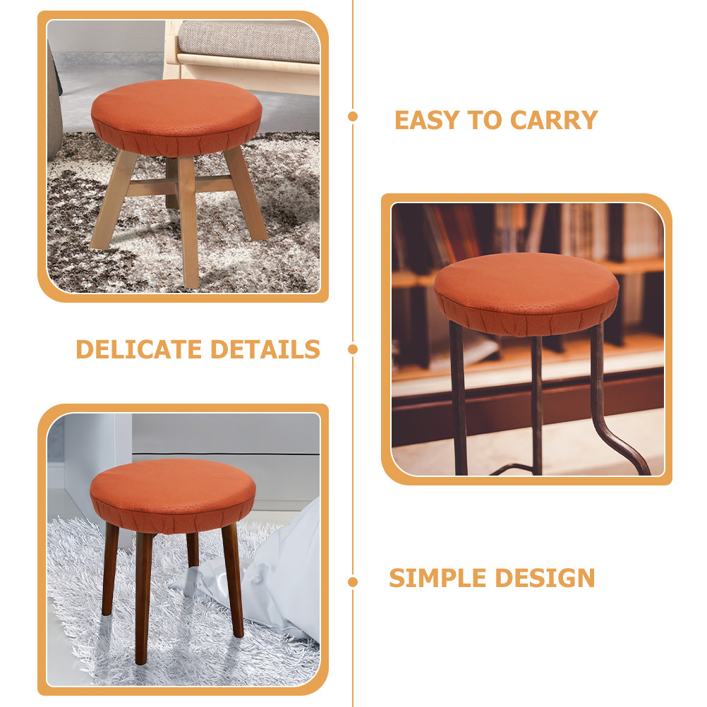 伸縮性のある丸型バースツール用シートカバー。椅子を保護し、快 - Office Stool のレビューと価格