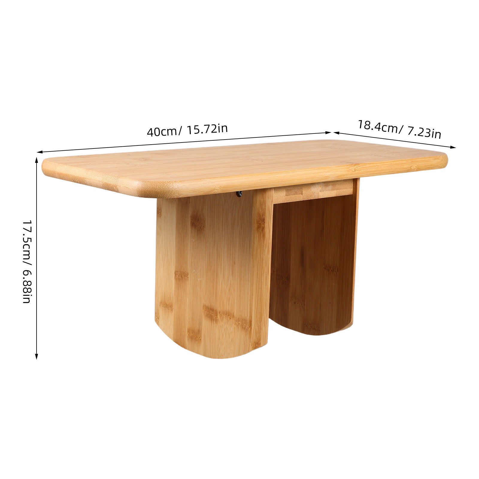 竹製スツール ポータブル多機能チェア コンパクトな木製ベンチ - Office Stool のレビューと価格